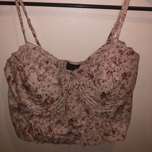 Floral Crop top